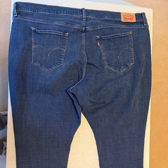 Levi Strauss Signature Jeans Capri Size 24 W Mid Rise Capri - Picture 7 of 15